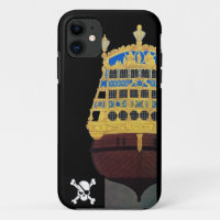 PIRATE SCHIP BATTLE / ANTIEK PIRATEN BEHANDELINGSK