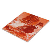 PIRATE SCHIP BATTON IN rood Tegeltje (Zijkant)