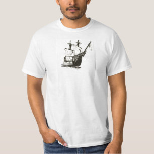 PIRATE SCHIP T SHIRT