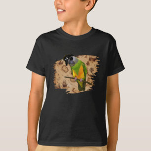 Pirate Senegal Parrot Schatkaart T-shirt