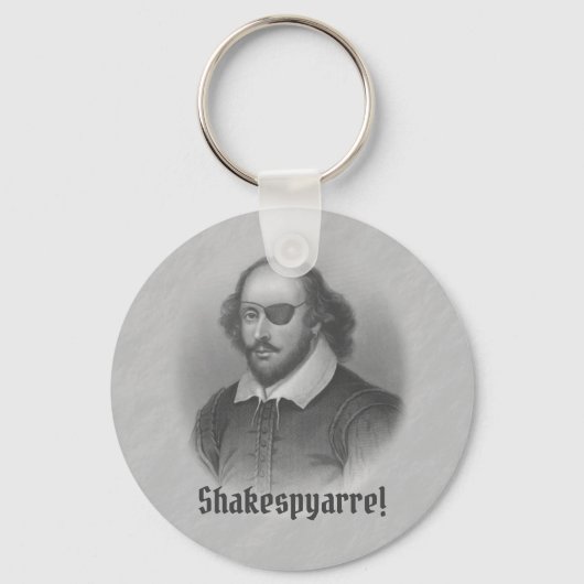Pirate Shakespeare Sleutelhanger (Voorkant)
