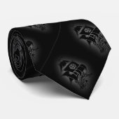 Pirate Ship 1 Silk neectie Stropdas (Opgerold)
