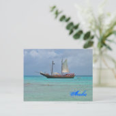 Pirate Ship Aruba Carte postale (Debout devant)