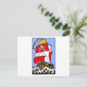 Pirate Ship Briefkaart (Staand voorkant)
