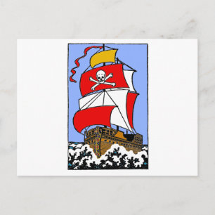 Pirate Ship Briefkaart