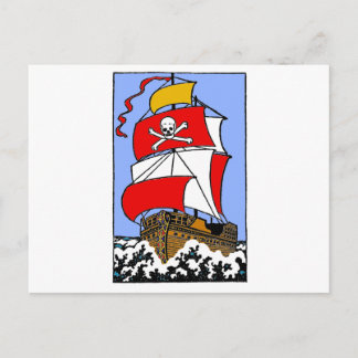 Pirate Ship Briefkaart