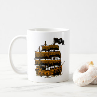 Pirate Ship Coffee Mug Koffiemok
