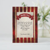 Pirate Ship Grunge Anniversaire Carte de remerciem (Debout devant)