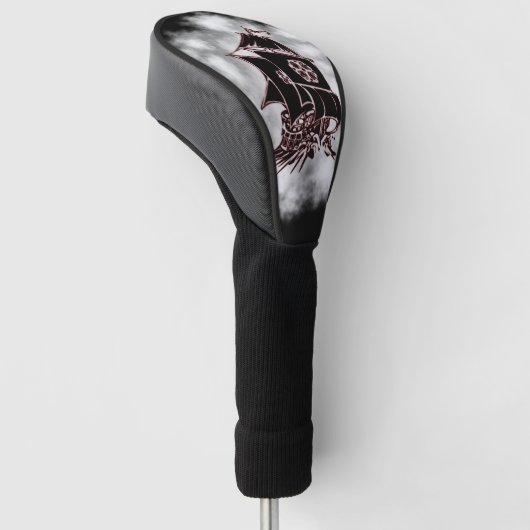 Pirate Ship Nautical Golfheadcover (Schuin)