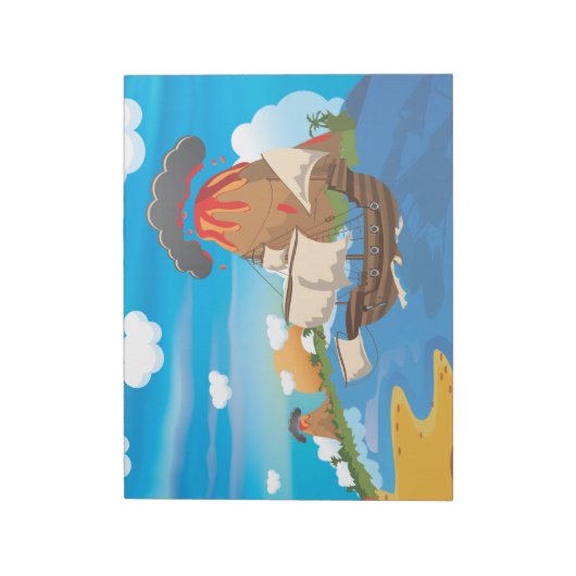 Pirate Ship Notitieblok (Gedraaid)