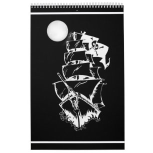 Pirate Ship on the High Zeeen Kalender
