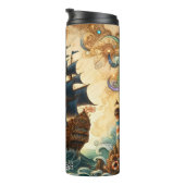 Pirate Ship on the High Zeeen Thermosbeker (Geroteerd rechts)