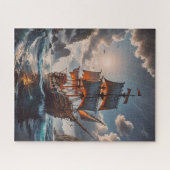 Pirate Ship Puzzle (Horizontal)