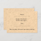 Pirate Ship. RSVP Kaartje (Voorkant / Achterkant)