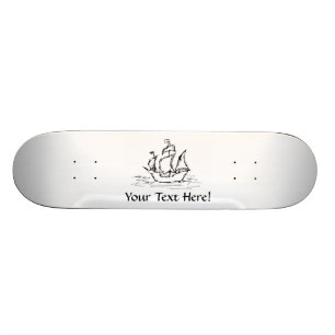 Pirate Ship. Skateboard