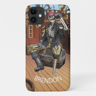 Pirate Ship Skeleton iPhone 11 Hoesje