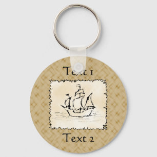 Pirate Ship. Sleutelhanger