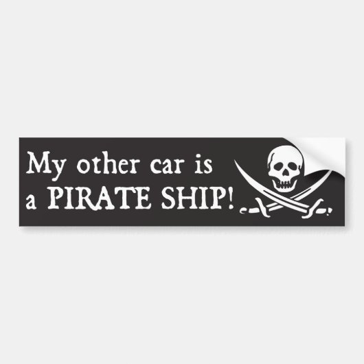 Pirate Ship Sticker (Voorkant)