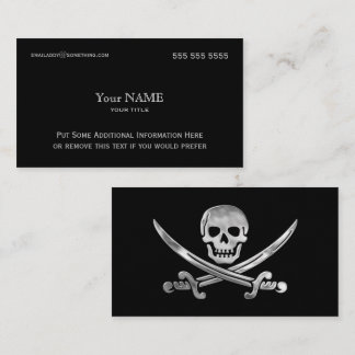 Pirate Silver Visitekaartje