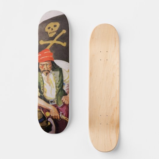 Pirate Skateboard (Recto)
