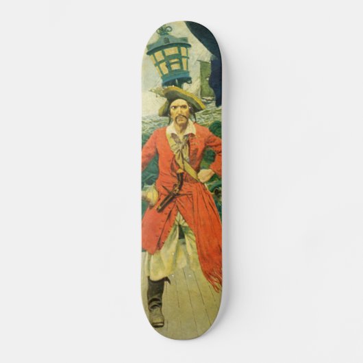 Pirate Skateboard (Recto)
