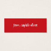 Pirate Skeleton Anniversaire de enfant Party Favor (Dos)