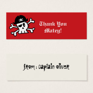 Pirate Skeleton Anniversaire de enfant Party Favor