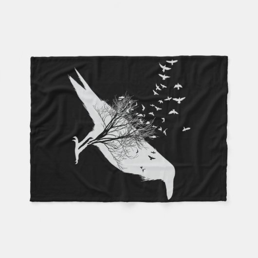 Pirate Skeleton Dinosaur T Rex Funny Tyrannosaurus Fleece Deken (Voorkant (Horizontaal))