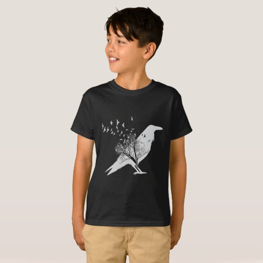 Pirate Skeleton Dinosaur T Rex Funny Tyrannosaurus T-shirt (Voorkant volledig)