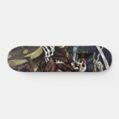 Pirate Skeleton Skateboard (Horizontaal)