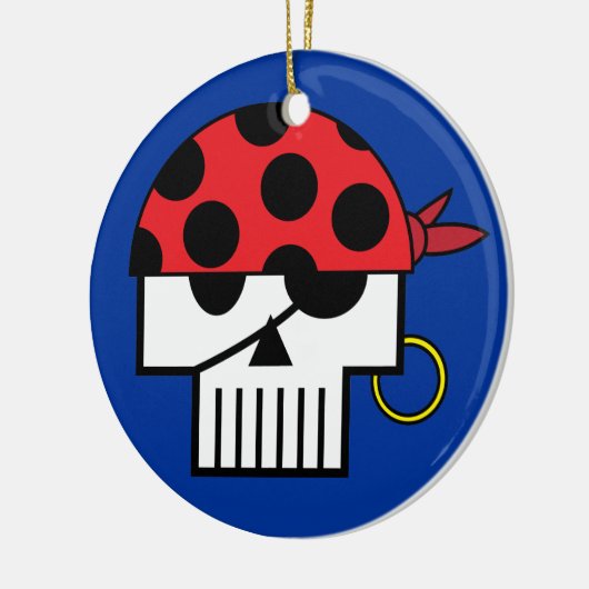 Pirate Skulicon Ornament (Links)