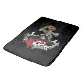 Pirate Skull Anchor Badmat (Gekanteld)