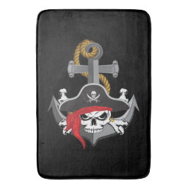 Pirate Skull Anchor Badmat