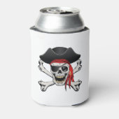 Pirate Skull Blikjeskoeler (Blikje Achterkant)