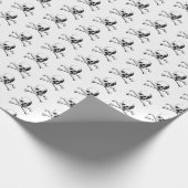 Pirate Skull Cadeaupapier (Hoek)