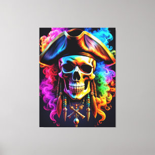 Pirate Skull Canvas Print