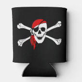 Pirate Skull Custom Koelbox Blikjeskoeler (Achterkant)