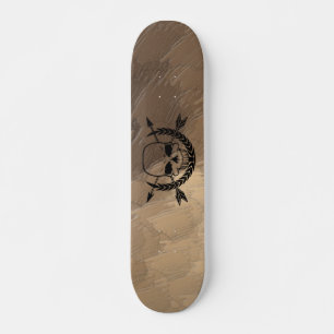 Pirate Skull en Arrow Ccrossbones Skateboard