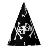 Pirate Skull en botten Feesthoedjes (Achterkant)