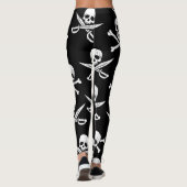 PIRATE SKULL EN BOTTEN LEGGINGS (Achterkant)