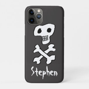 Pirate Skull en Crossbones Design iPhone 11 Pro Hoesje