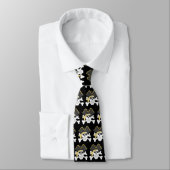 Pirate Skull en Crossbones Stropdas (Gebonden)