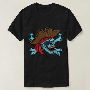 Pirate Skull en Crossbones T-shirt