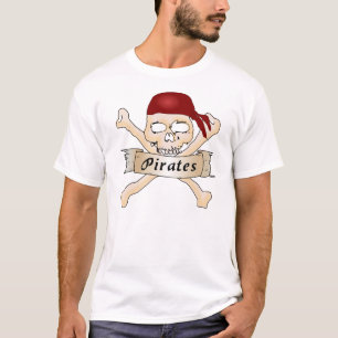 Pirate Skull en Crossbones T-shirt
