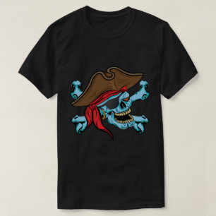 Pirate Skull en Crossbones T-shirt