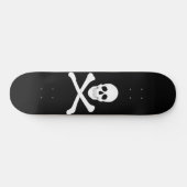 Pirate (Skull en Crossbones) Vlag Skateboard (Horizontaal)