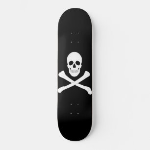 Pirate (Skull en Crossbones) Vlag Skateboard