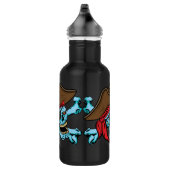 Pirate Skull en Crossbones Waterfles (Rechts)