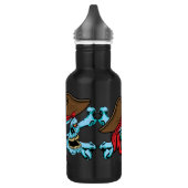 Pirate Skull en Crossbones Waterfles (Links)
