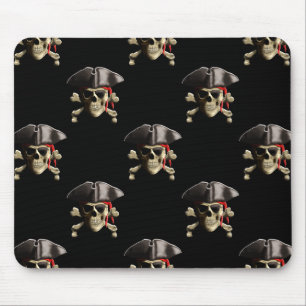 Pirate Skull en Pet Muismat